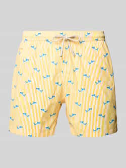 MC2 Saint Barth Relaxed fit zwembroek met paspelzak model 'COMFORT LIGHT'