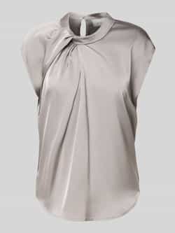 NEO NOIR Regular fit blousetop met satijnlook model 'FLEUR'