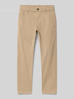 S.Oliver RED LABEL Slim fit chino van katoenmix