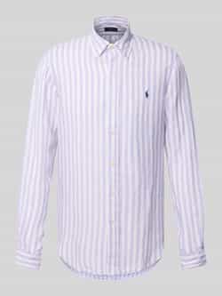 Polo Ralph Lauren Custom fit linnen overhemd met button-downkraag