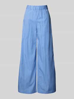 MAX&Co. Wide leg stoffen broek met steekzakken model 'GITANE'