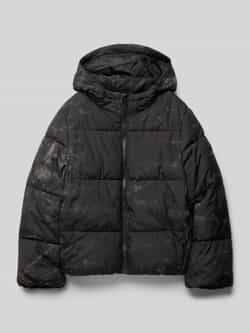 Tom Tailor Regular fit gewatteerd jack met reflecterend motief