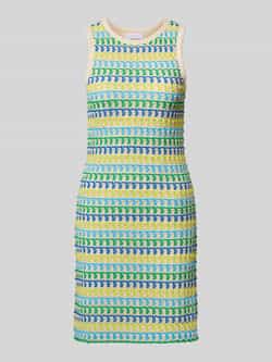 Rich & Royal Gebreide jurk met ronde hals