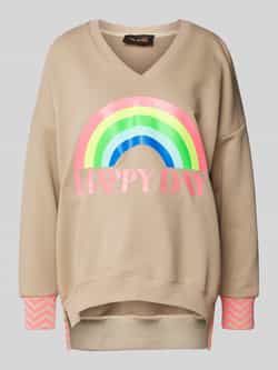 Miss goodlife Oversized sweatshirt met motiefprint