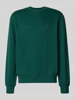 Tommy Hilfiger Sweatshirt ESS SEASONAL FLEECE CREWNECK met ronde hals en borduursel
