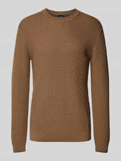 JOOP! Collection Gebreide pullover met ronde hals model 'Wanjo'