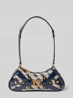 Guess Handtas met labelapplicatie model 'MINTHA'