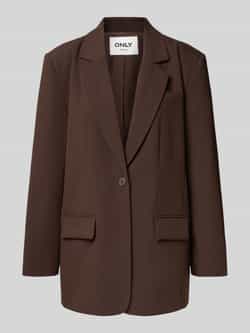 Only Relaxed fit lange blazer met 1-knoopssluiting model 'LINDA-RAVEN LIFE'