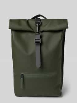 Rains Rolltop-rugzak met verstelbare schouderbanden