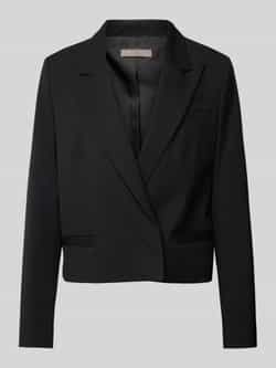 Christian Berg Woman Selection Blazer met viscose en reverskraag