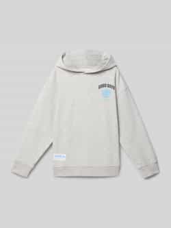 Garcia Hoodie met labelprint