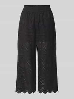 Christian Berg Woman Selection Regular fit culotte met broderie anglaise