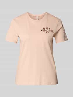 Only Regular fit T-shirt van puur katoen model 'POLLY'