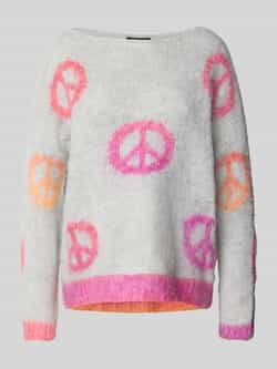 Miss goodlife Gebreide pullover met extra brede schouders