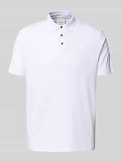CK Calvin Klein Relaxed fit poloshirt met logostitching model 'SUPMA'