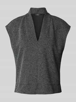 Opus Regular fit blouseshirt met V-hals model 'Gapla'