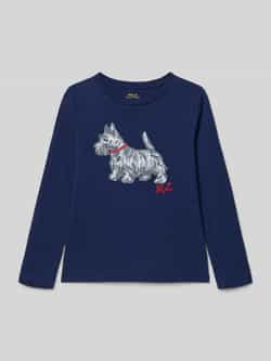 Polo Ralph Lauren Kids Regular fit shirt met lange mouwen en logostitching