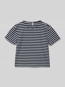 KIDS ONLY Shirt met korte mouwen KOGNELLA STRIPED S S O-NECK TOP JRS