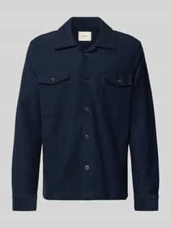 Selected Homme Regular fit overhemdjack van puur biologisch katoen model 'OLIVER'