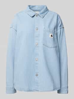 Carhartt Work In Progress Overhemdjack in denimlook model 'ALTA'