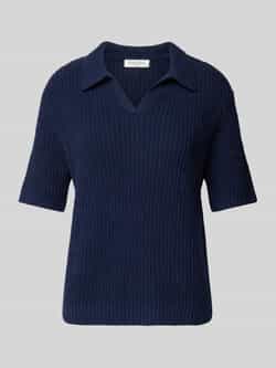 Christian Berg Woman Gebreid shirt met V-hals