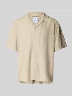 ONLY & SONS Overhemd met korte mouwen ONSLATHAM RLXSS RESORT LINEN STRUC 0257