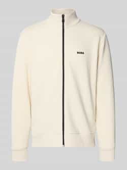 BOSS Green Regular fit sweatjack met katoen model 'SW_LEAGUE SKAZ''