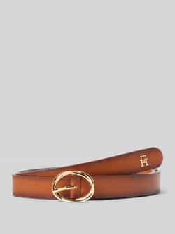 Tommy Hilfiger Leren riem met logo-applicatie
