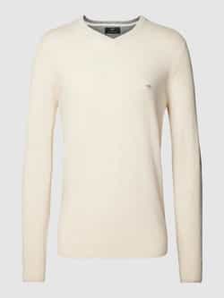 FYNCH-HATTON Gebreide pullover met logostitching