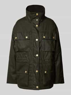 Barbour Jack met opstaande kraag model 'EVA WAX'