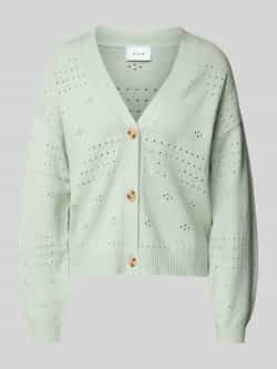 Vila Cardigan met broderie anglaise model 'RIL'