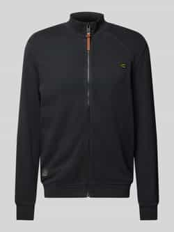 Camel active Stijlvolle Sweatjack Black Heren