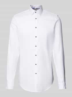 Jake*s Slim fit zakelijk overhemd van Two Ply met extra lange mouwen