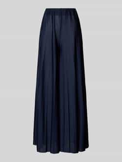 GUIDO MARIA KRETSCHMER WOMAN Wide leg stoffen broek met platte plooien model 'Samantha'