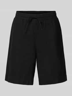 FREE QUENT Relaxed fit linnen bermuda met tunnelkoord model 'Lava'