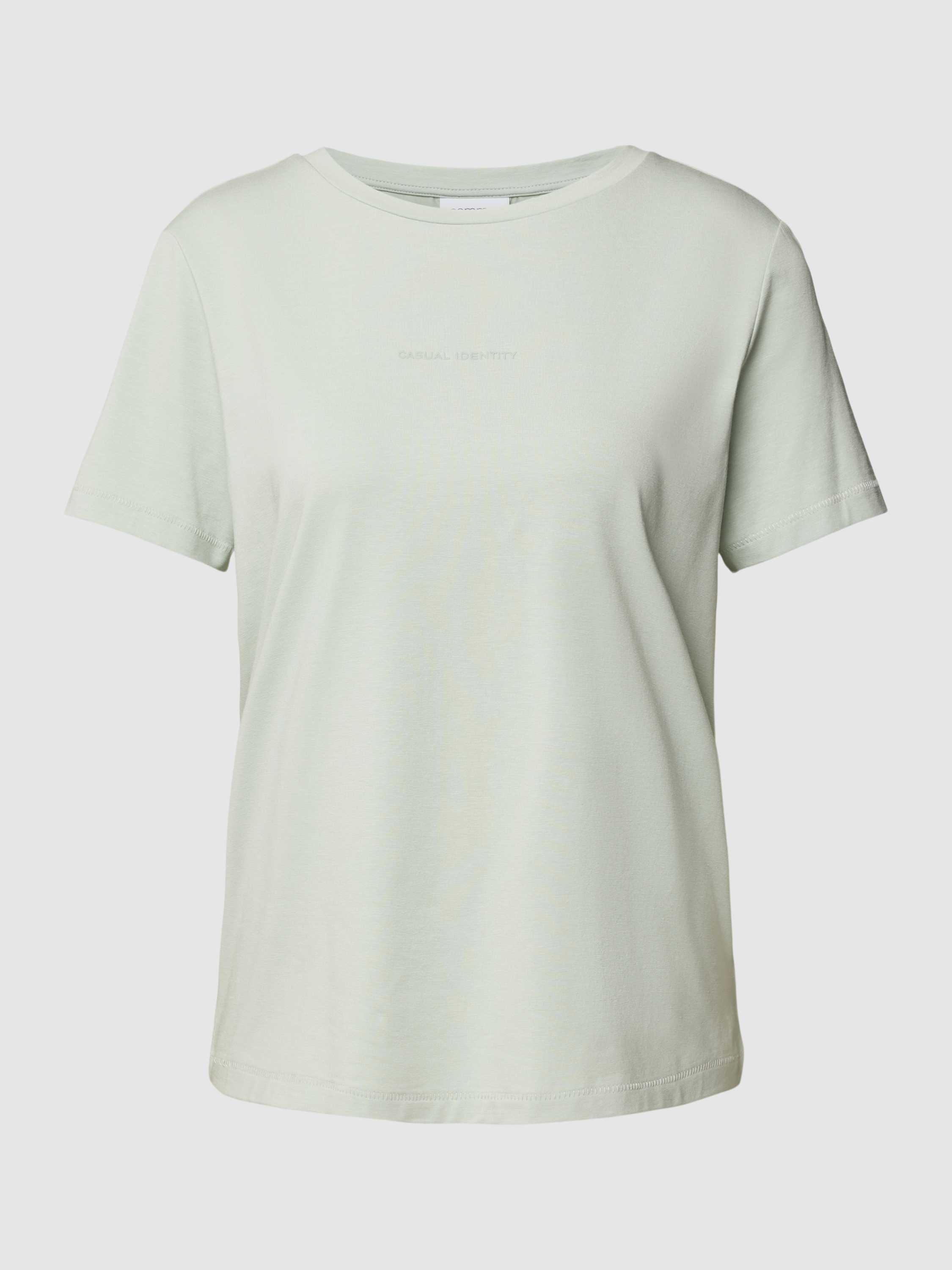 Comma Casual Identity T-shirt met ronde hals