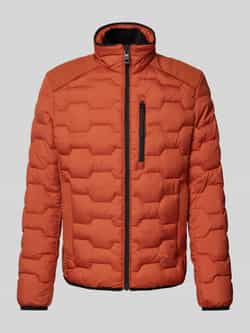 Tom Tailor Regular fit gewatteerd jack met opstaande kraag