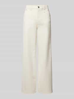 Oui Wide leg jeans met steekzakken