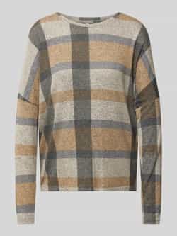 Soyaconcept Sweatshirt met geribde ronde hals model 'Biara'