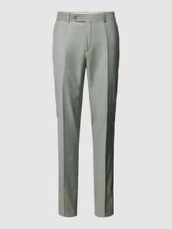 Carl gross Slim fit pantalon met persplooien model 'Silas'
