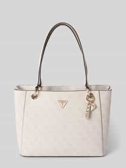 Guess Handtas met labelapplicatie model 'NOELLE'