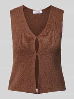 EDITED Gilet met V-hals model 'Rike'