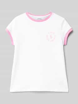 Polo Ralph Lauren Teens T-shirt met logo- en labelprint