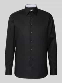 Eterna Modern fit zakelijk overhemd met knoopsluiting
