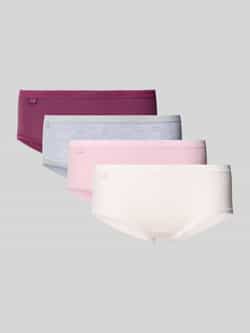 Sloggi Slip met elastische band in een set van 4 stuks model 'BASIC'