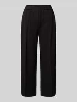 S.Oliver BLACK LABEL High rise culotte van interlock-jersey met elastische inzet