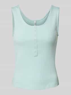 Only Slim fit tanktop van katoenmix model 'SIMPLE'