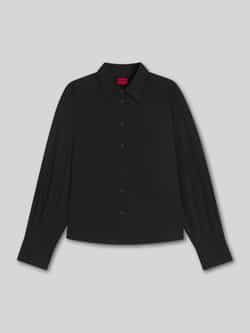 HUGO Boxy fit overhemdblouse van puur katoen model 'ELMA'