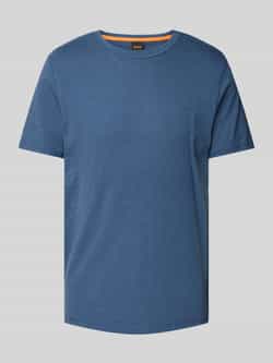 Boss Orange T-shirt met labelprint model 'Tegood'