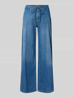 MAC Straight leg jeans met tunnelkoord model 'CHarly'